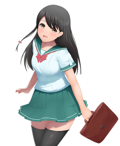 Anime School Girl with Briefcase.png