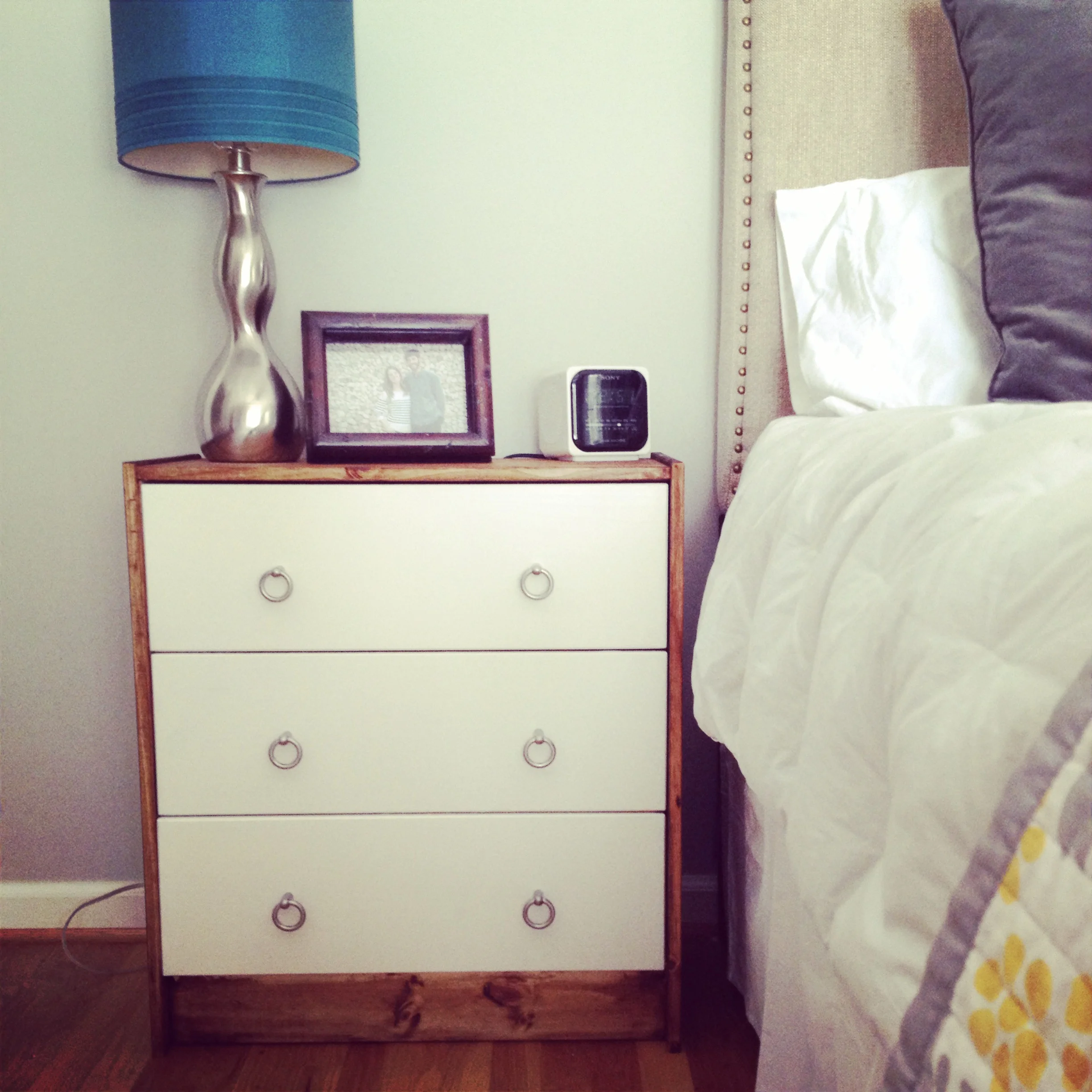 IKEA hack nightstand