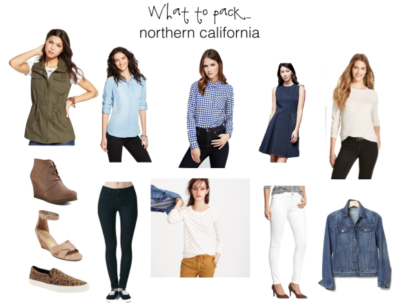 What to Pack: Northern California via SurvivngSarah