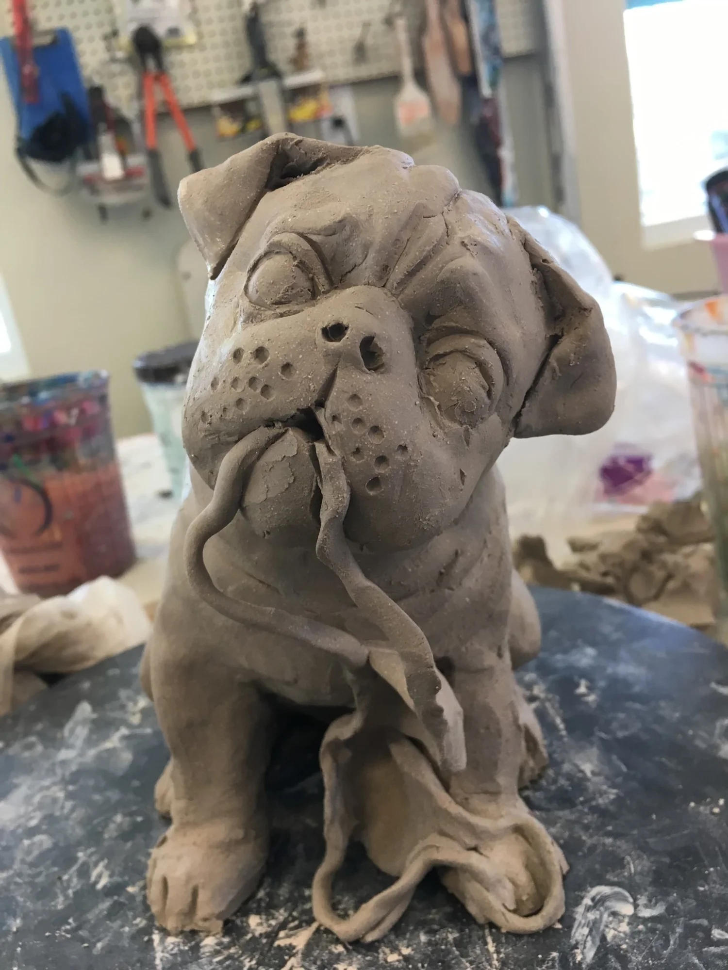 Modeling Dogs Workshop — Gumbo Limbo Pottery