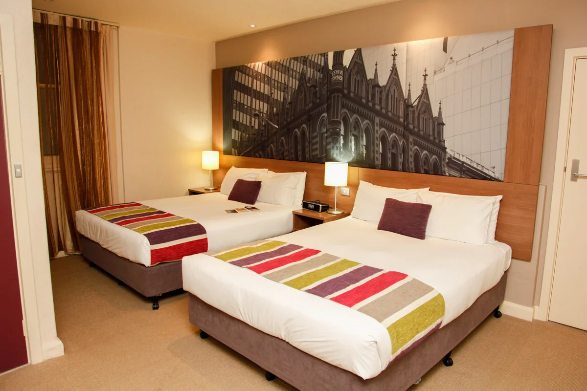 Our room at Mercure Grosvenor Hotel