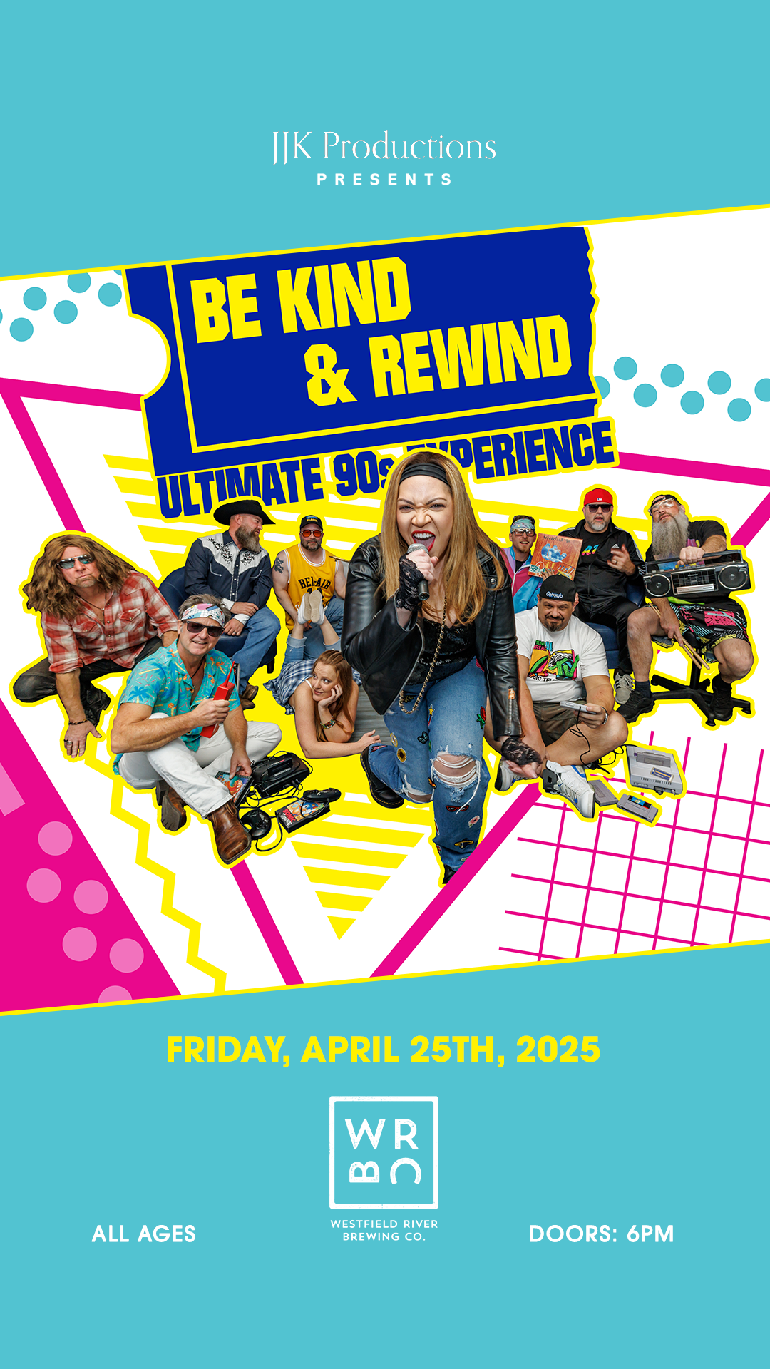 BE KIND REWIND - THE ULTIMATE 90'S EXPERIENCE
