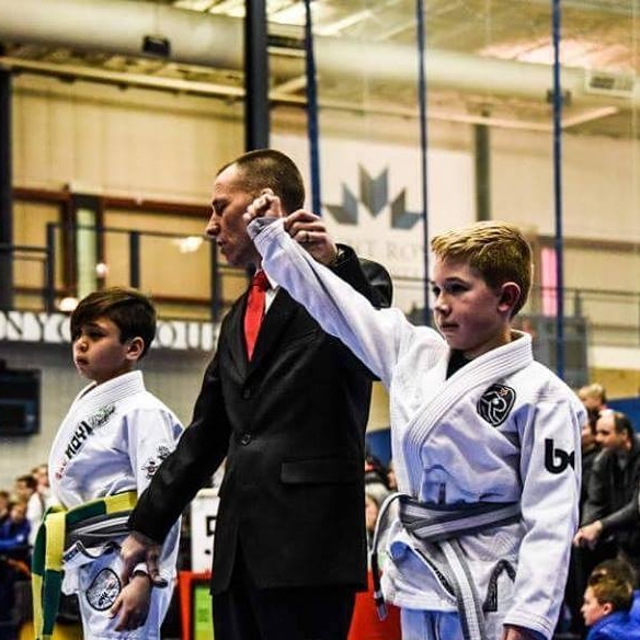 2017 CBJJF Alberta Provincial Championship - 1st Place Youth Team - Gi