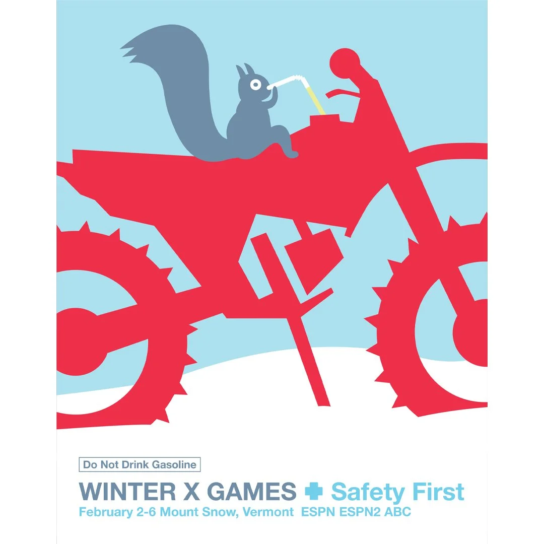  Do Not Drink Gasoline - Squirrel 