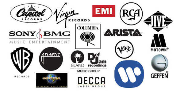 Many record companies and labels - from various time periods