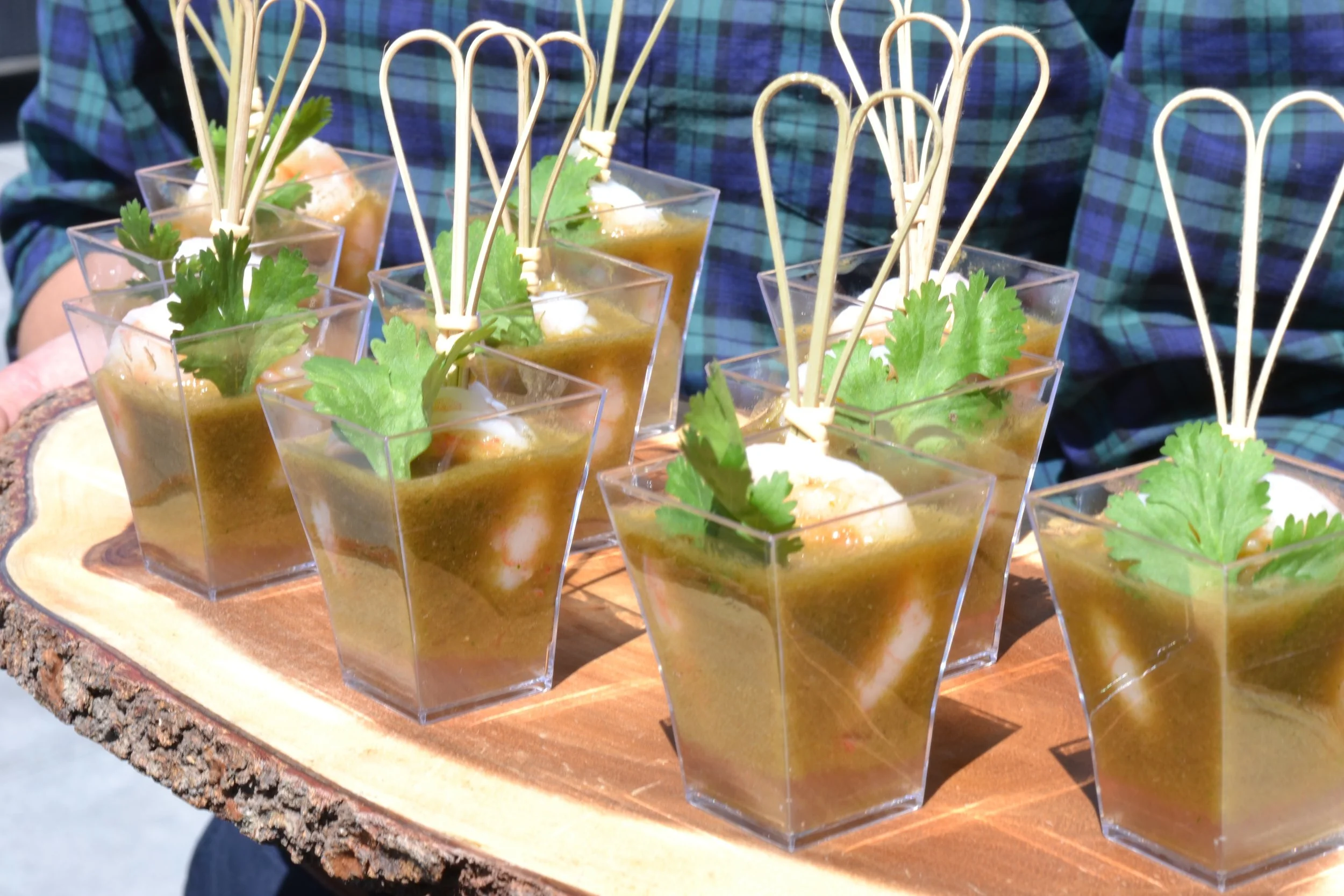Shrimp Ceviche Shooters