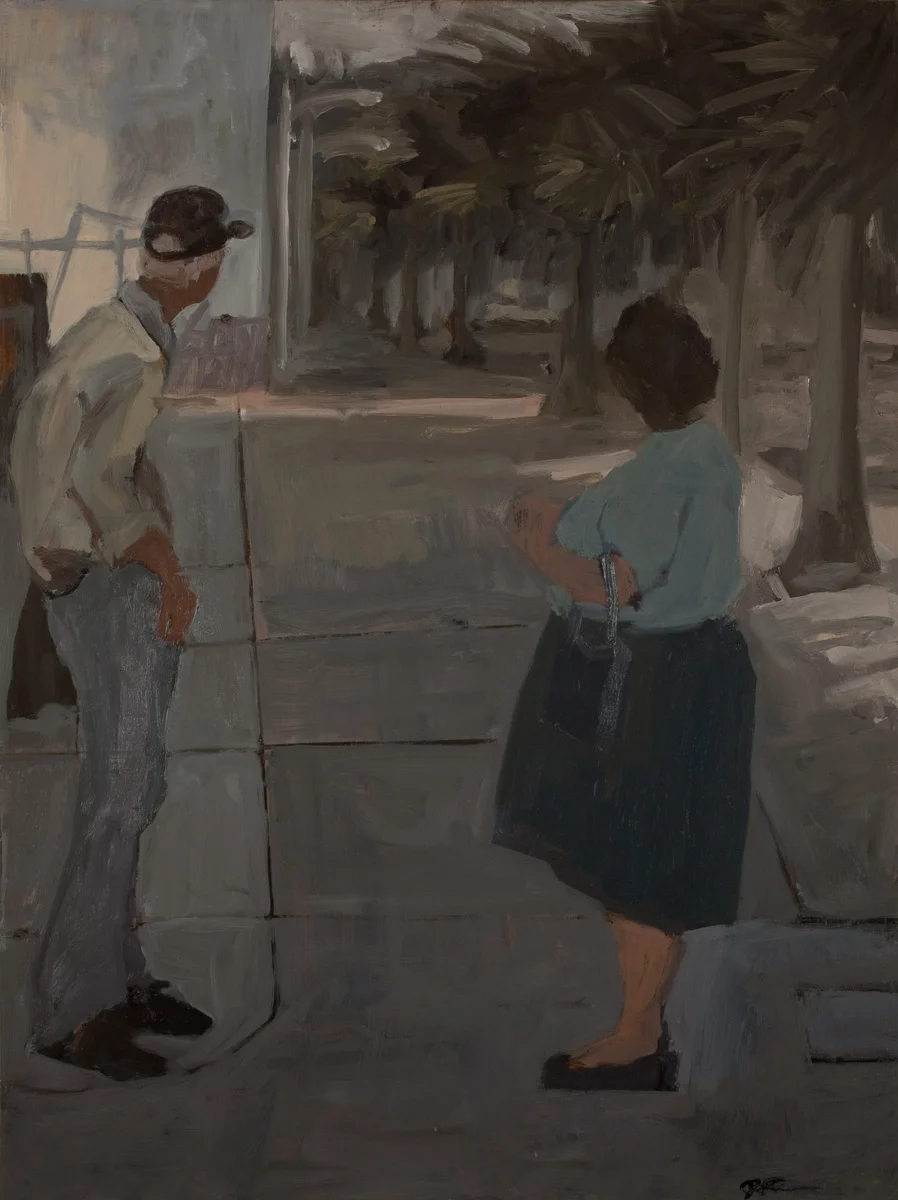 Union Station, Oil on Board, 24x 18", 2010