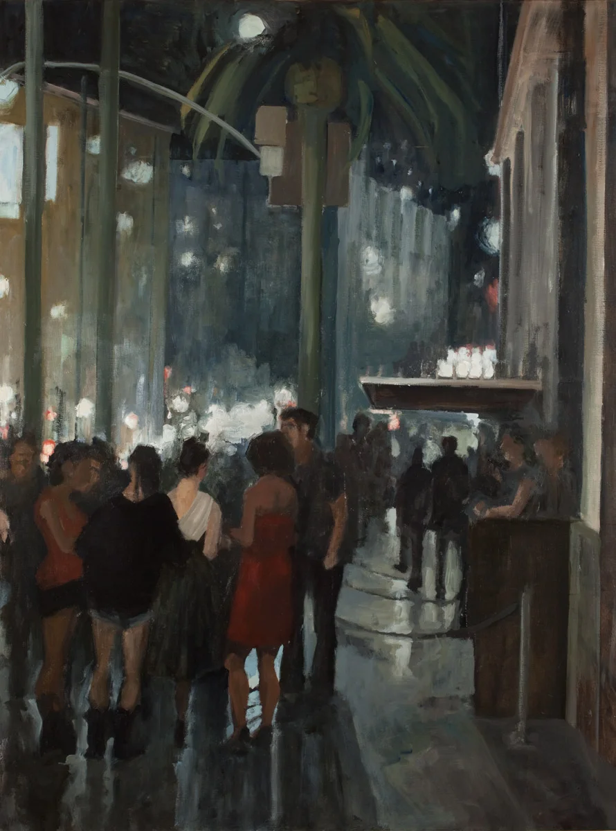 Sunset Blvd, Oil on Canvas, 48x 36", 2010