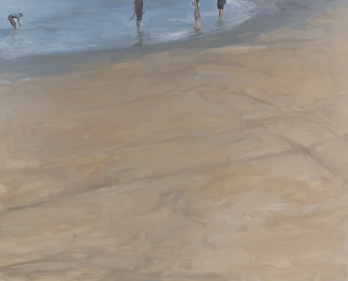 Shoreline, Oil on Canvas, 48 x 60", 2012