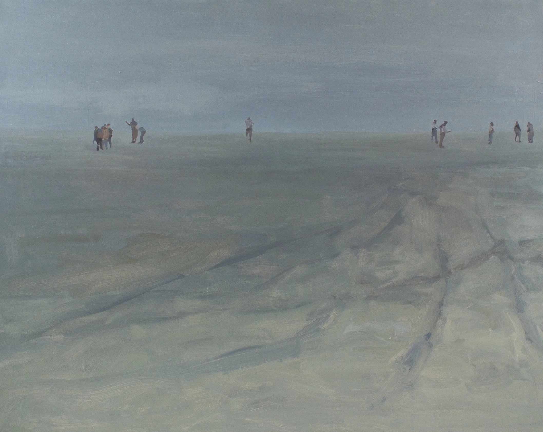 Shore II , Oil on Canvas, 48 x 60" 2012