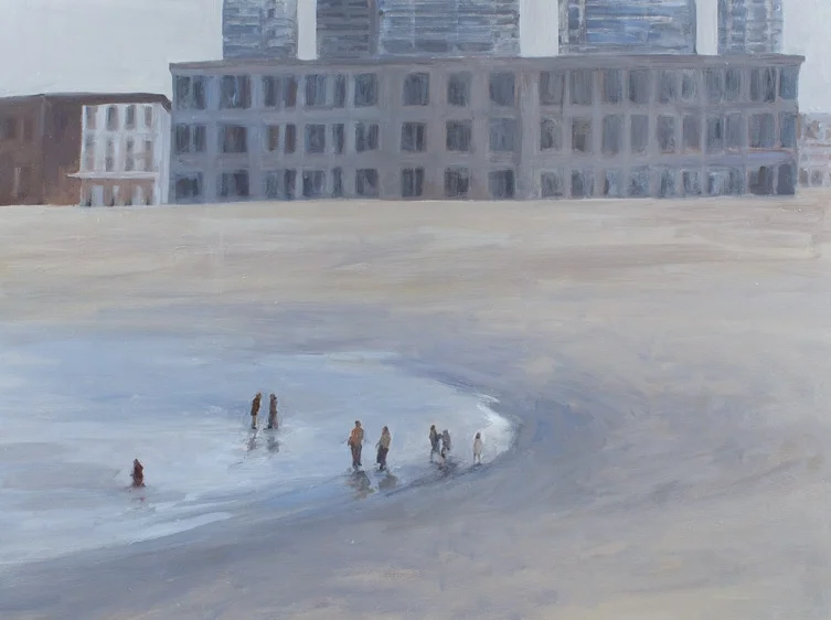 Coast I, Oil on Canvas, 48 x 60", 2012