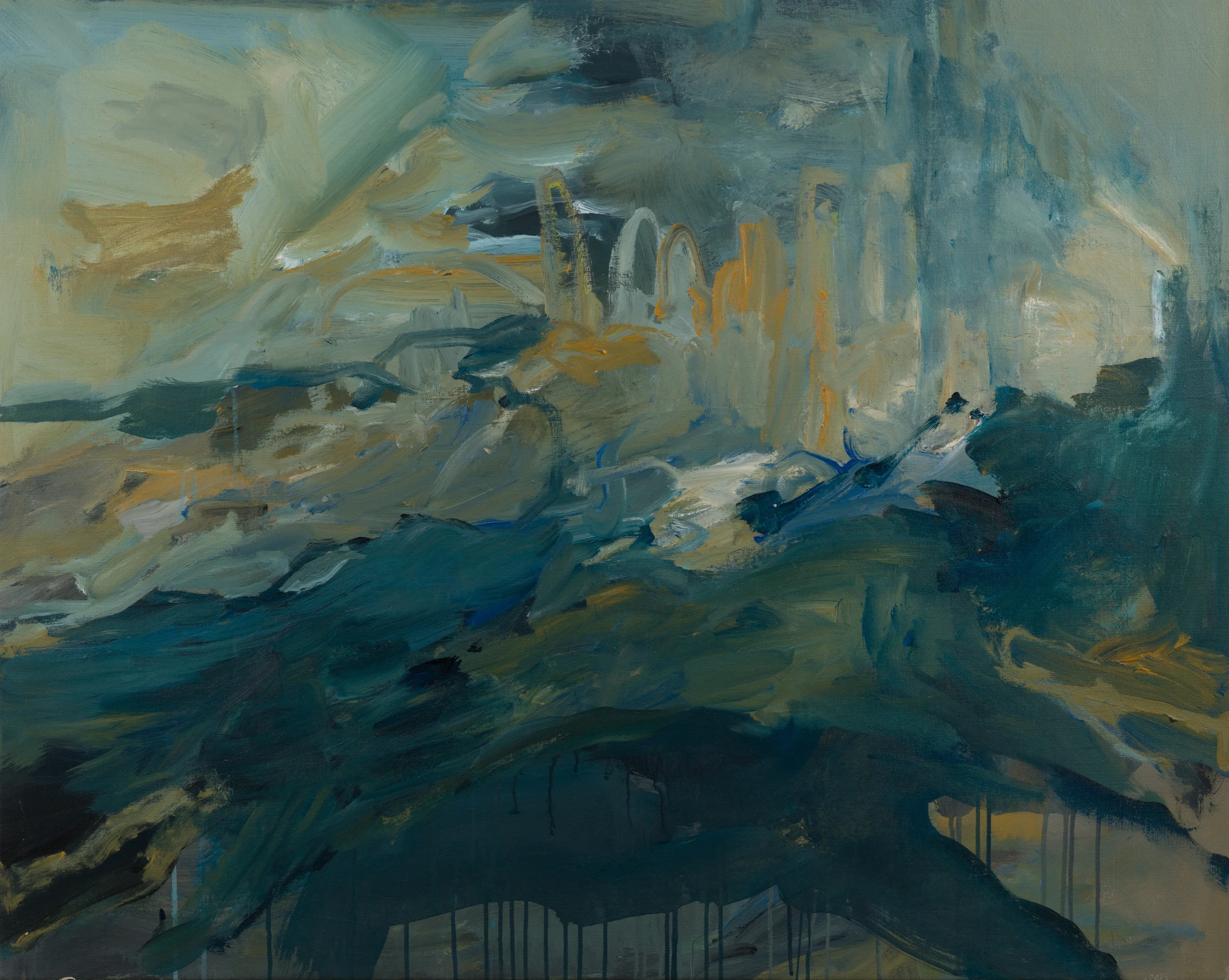 Promised Land II 39x 49" Oil on Linen, 2019