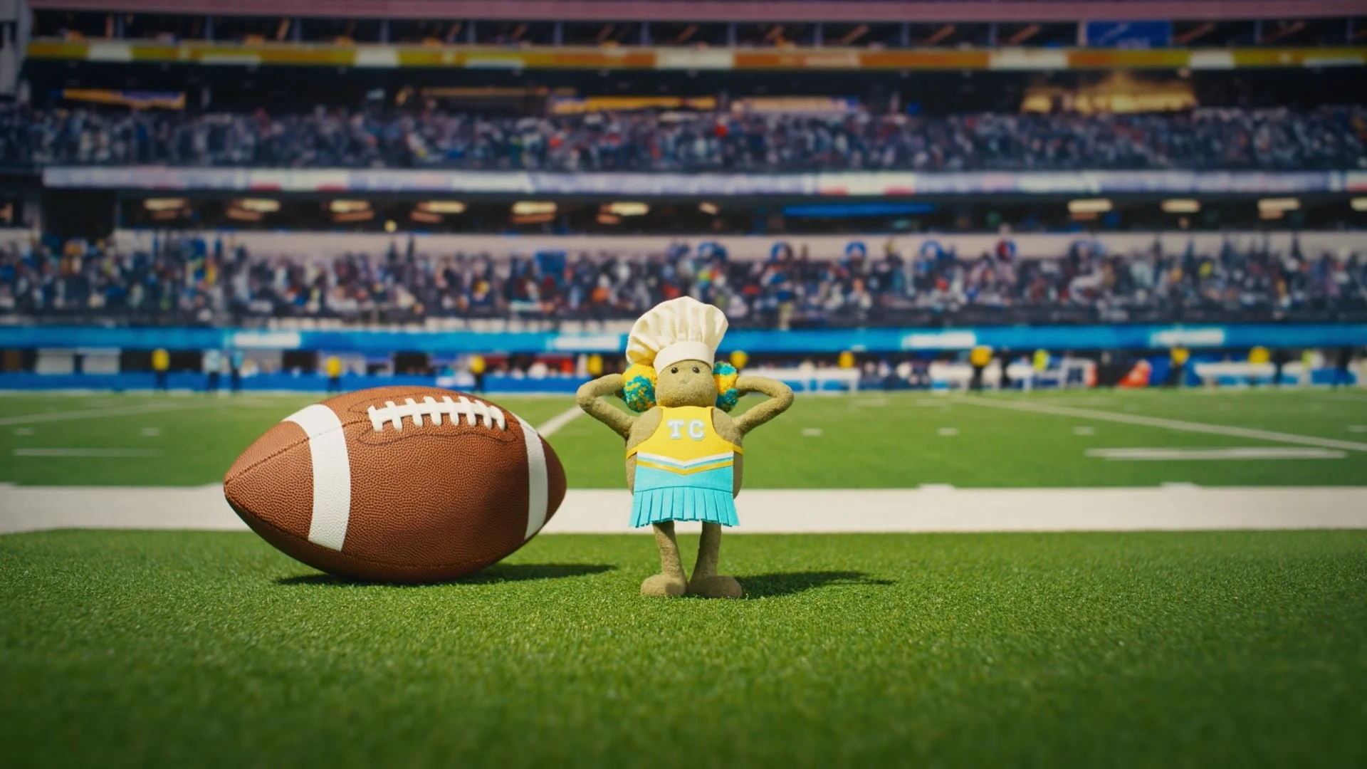 Tiny Chef Fall Football Interstitial