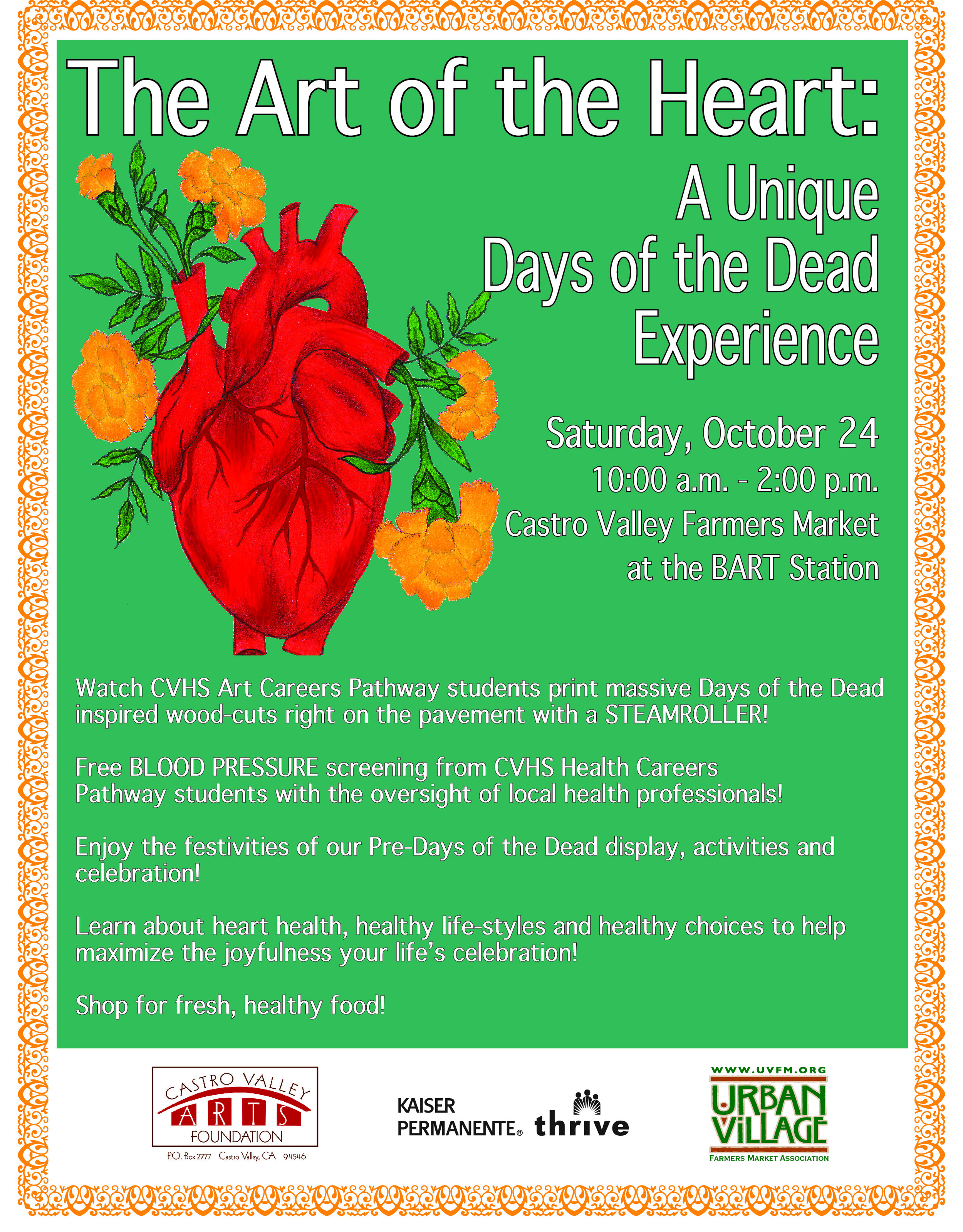 Celebrating Dios De Los Muertos at the Farmers' Market