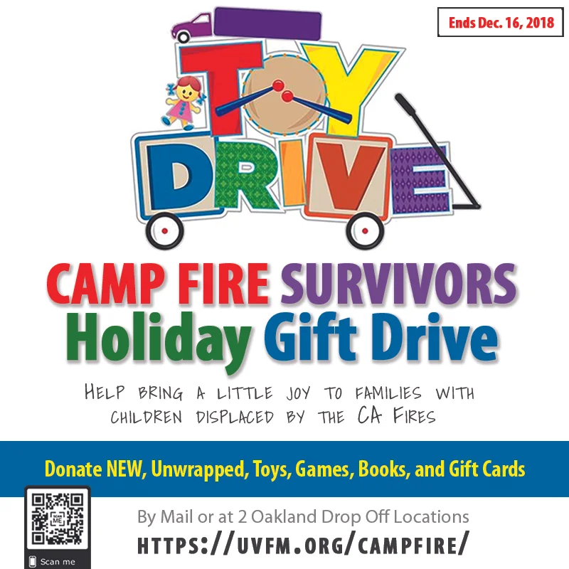 Campfire Victims Holiday Toy Drive