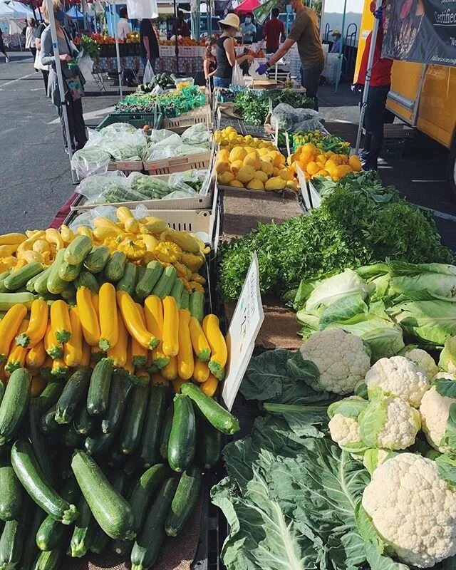 Have you heard? The original Cambrian Park Farmers&rsquo; Market is back in action! We&rsquo;ll be here every Wednesday, 4pm to 8pm through September! #farmersmarketsareessential #uvfmtotable