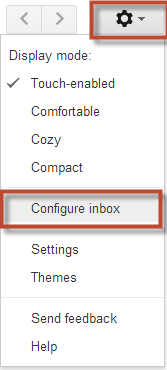 Gmail Tabs Configure Inbox