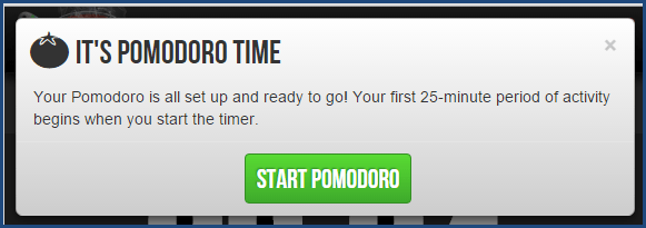 Marinara Timer - Pomodoro Option