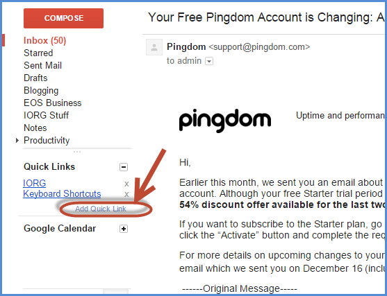 Gmail Quick Links Screenshot5