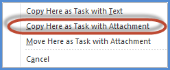 Outlook Email Convert Tasks Screenshot3