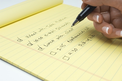 To Do Lists or Not To Do Lists