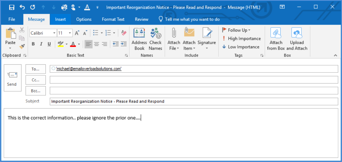 when can you recall an email in outlook