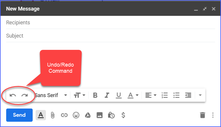 is there an undo function in gmail for mac is there an undo function in gmail for mac
