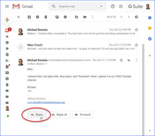 How To Change The Subject Line In Gmail When Replying Email Overload Solutions