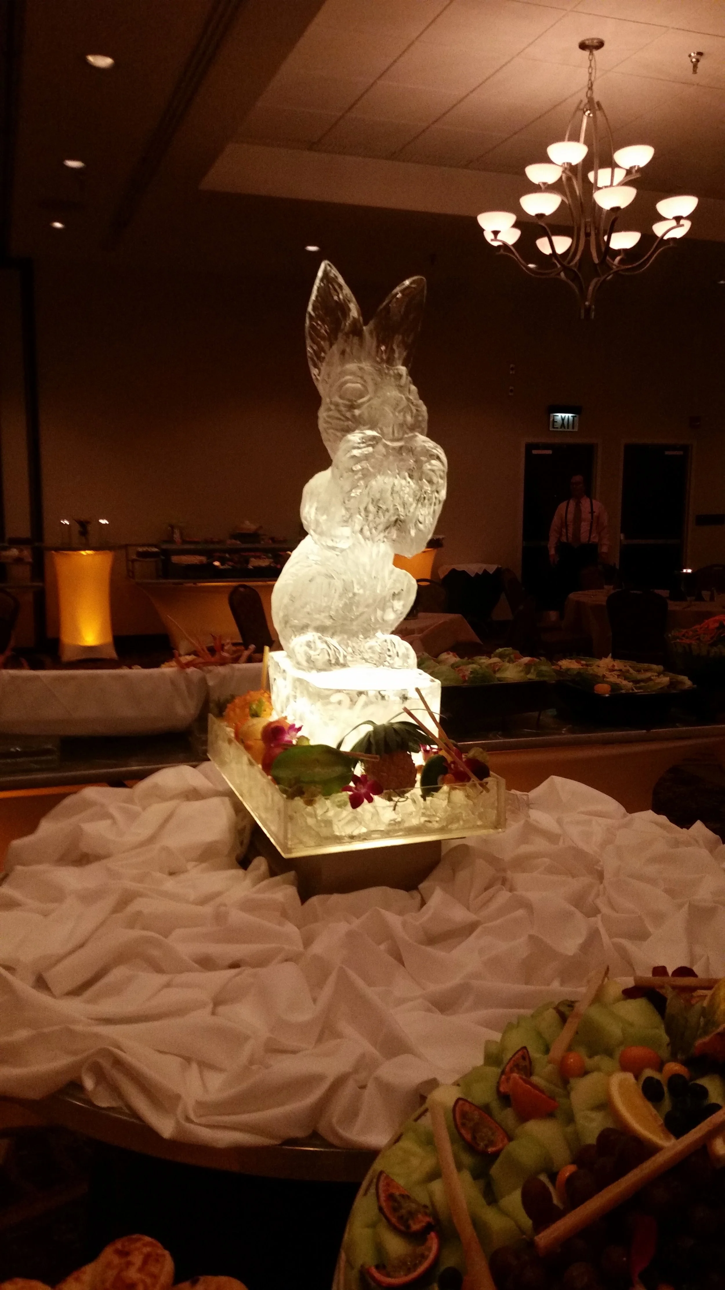 Our easter bunny sculpture