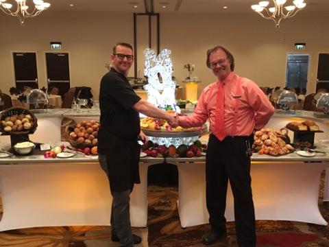 Executive Chef Jason and Director of Banquets Gene 