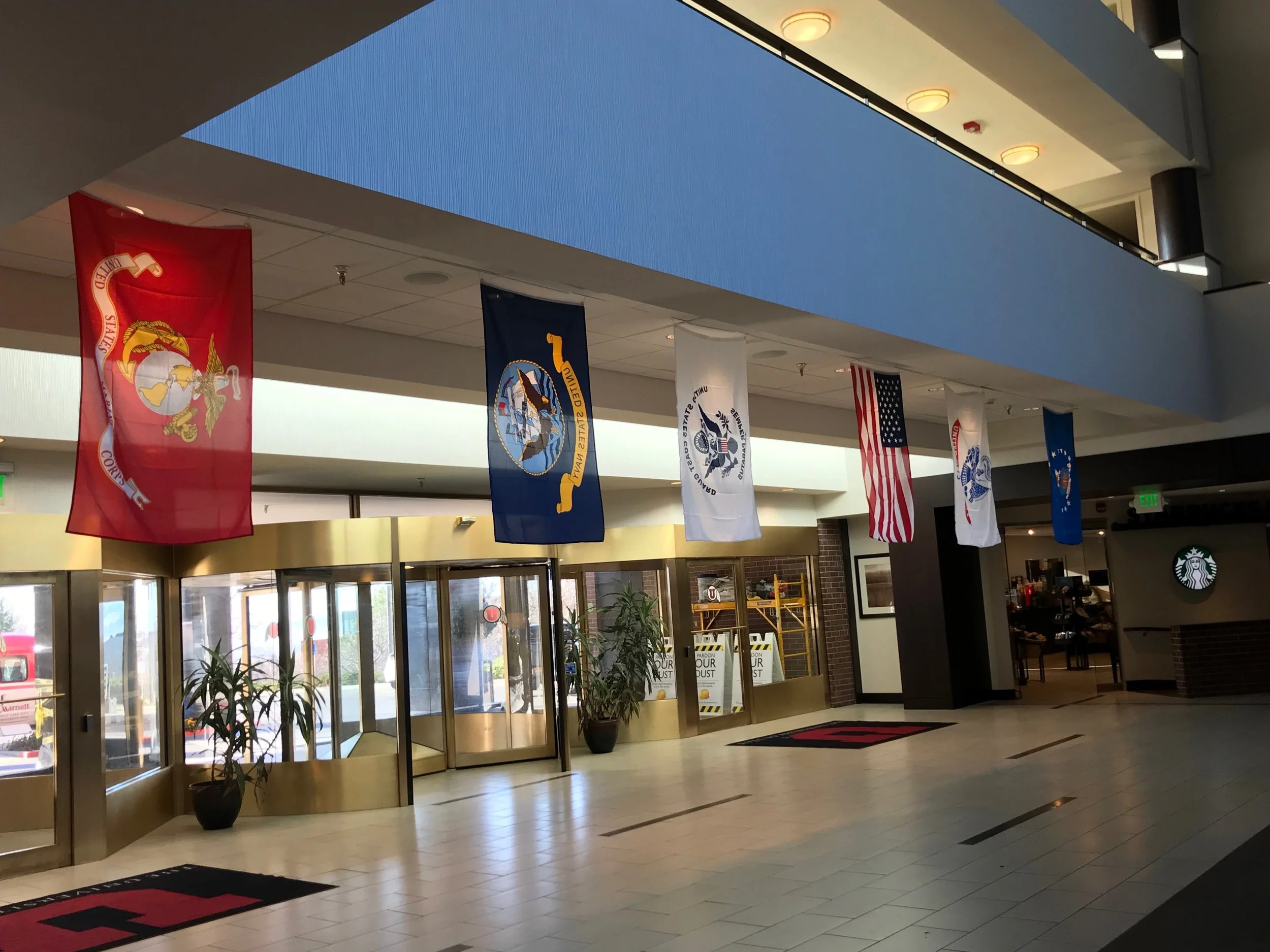 Supporting all of our military branches.