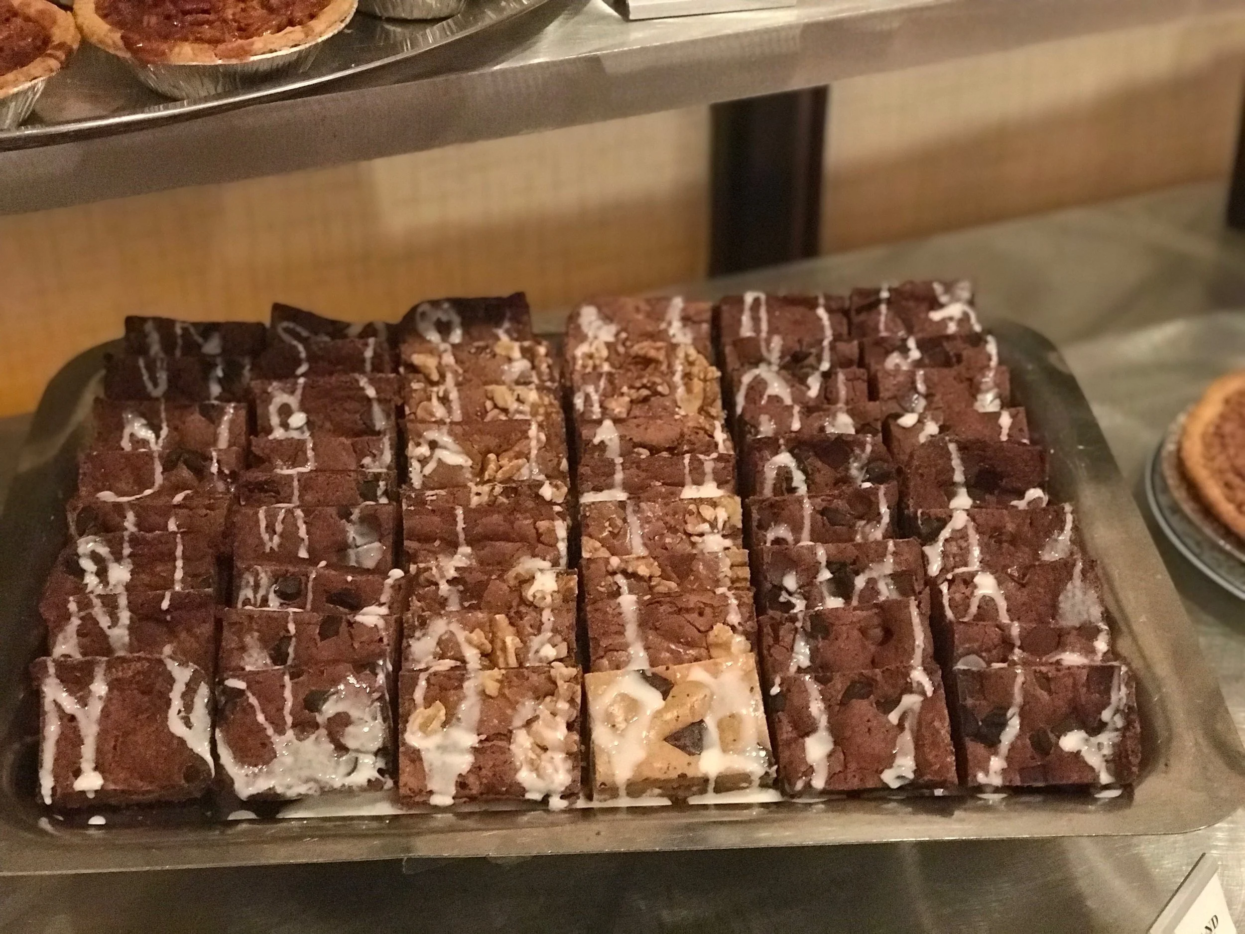 Our wonderful homemade desserts made by Chef Amanda .