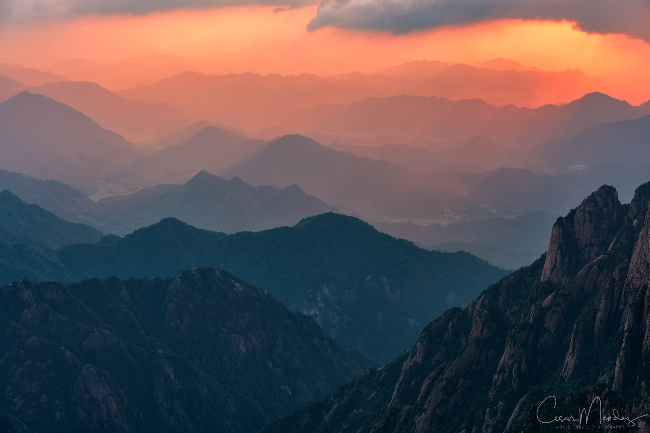 Layers in Huangshan