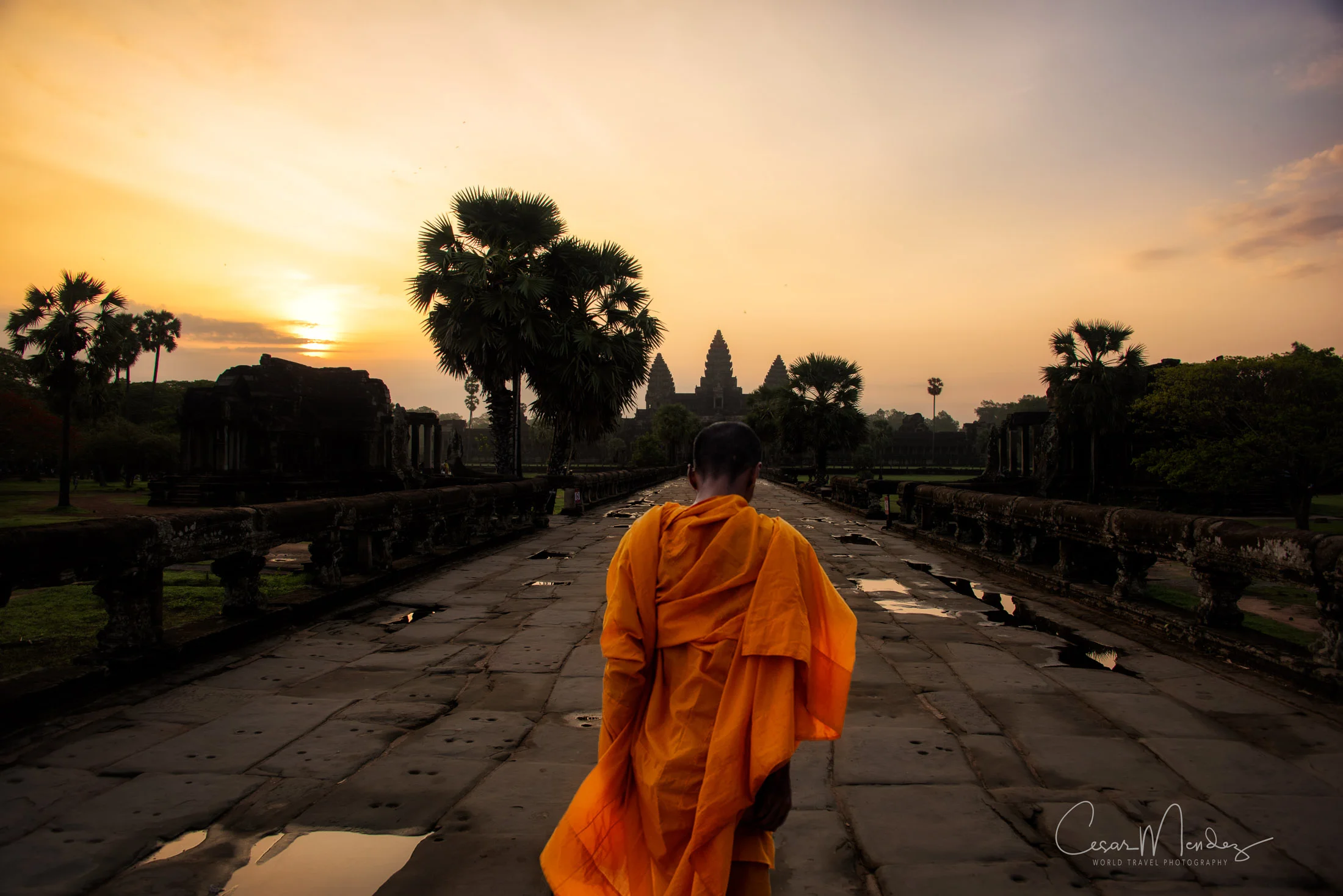 Angkor Wat Monk - Search for enlightenment