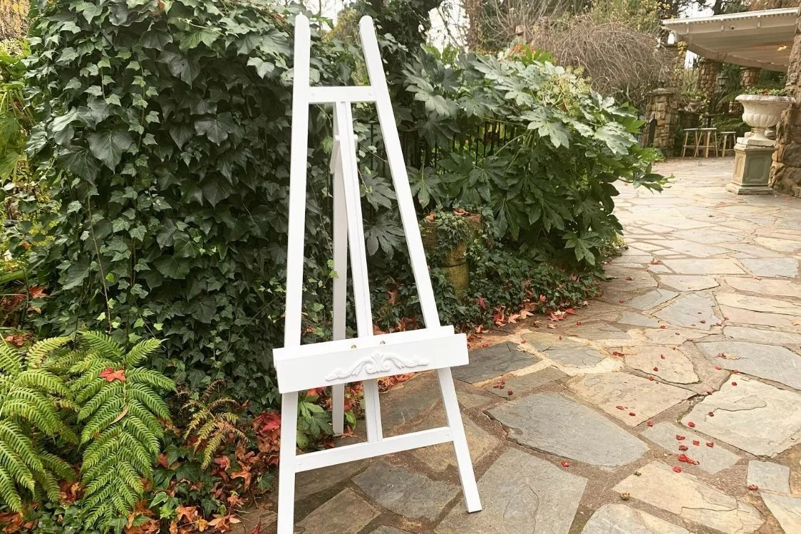 Large White Easel (qty2) $30.00 each 