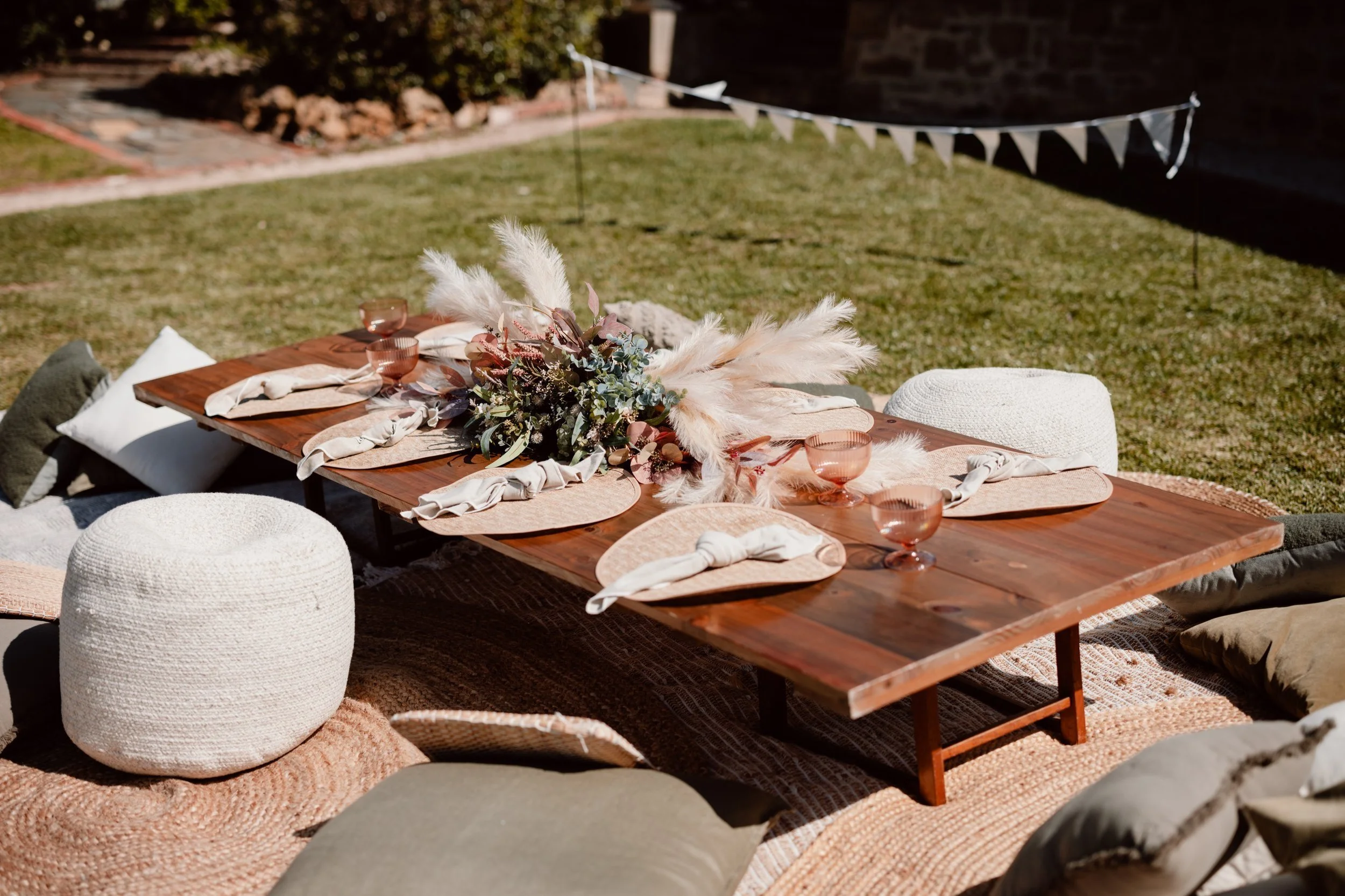 Low Picnic Table (qty 5) $50.00 each