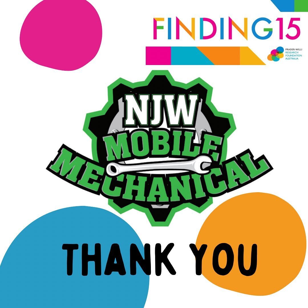 Thank you to our Silver sponsor NJW mobile mechanical for your continued support of the PWRFA and our Brisbane Finding 15 walk.

Without the support of amazing businesses like yours our walks and events wouldn&rsquo;t be possible and we are so gratef