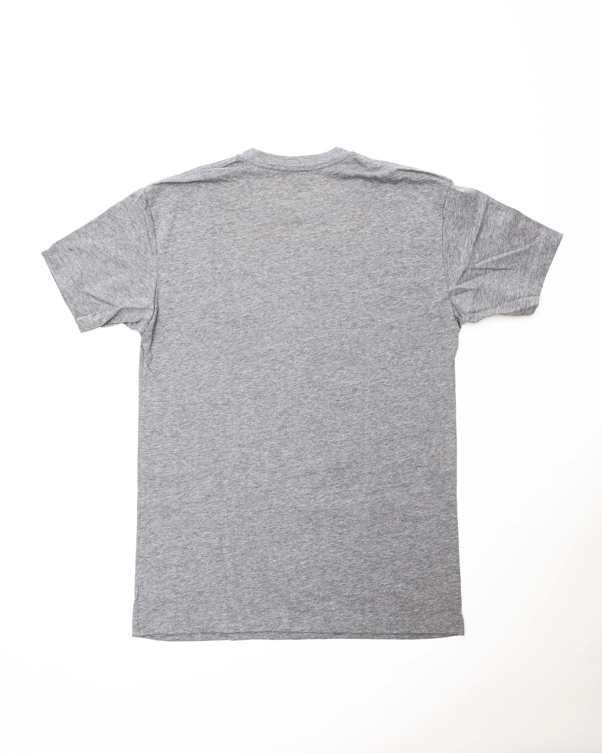 Grey  with Black Letters