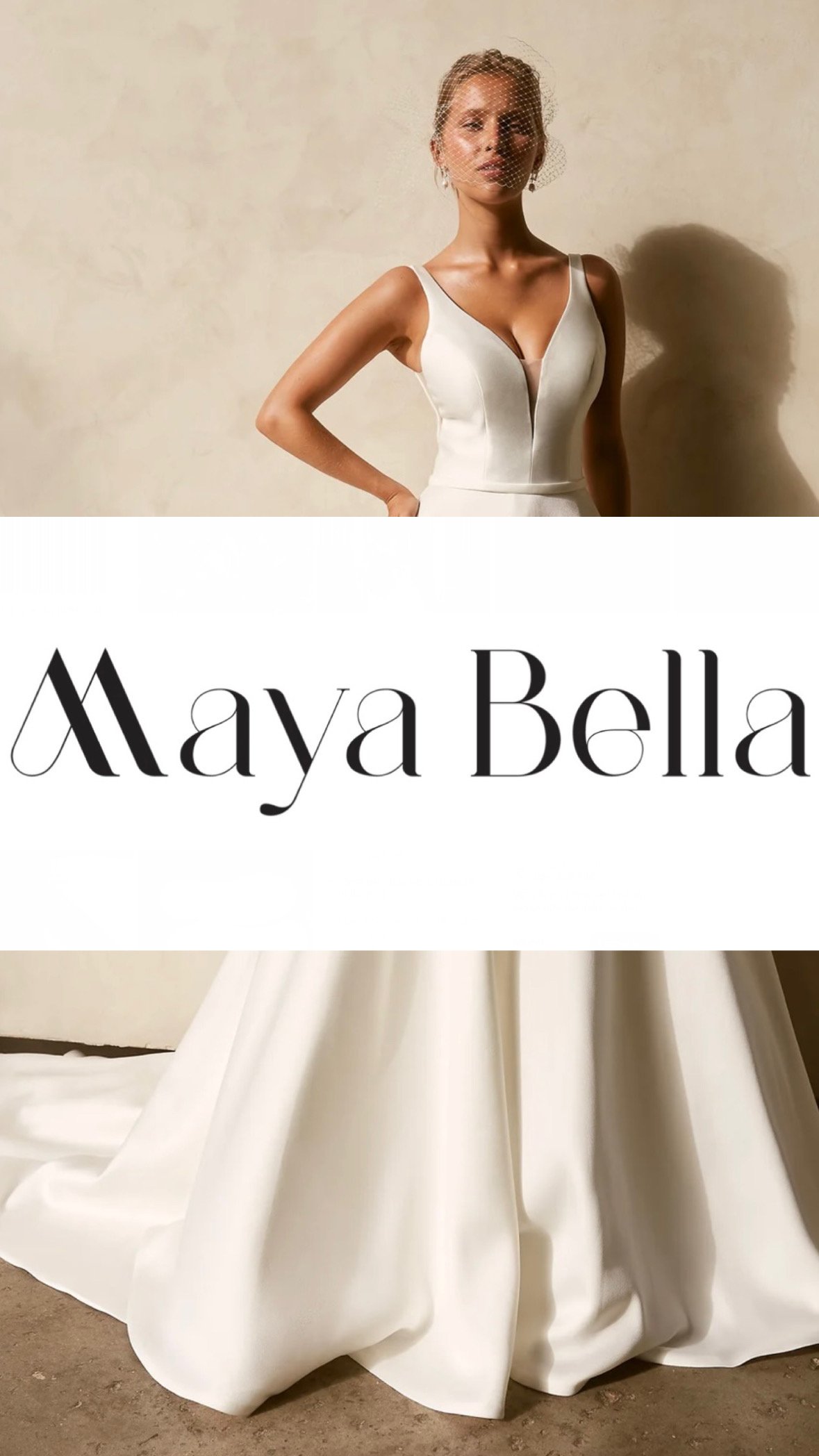 Maya Bella Wedding Dress at Eden Bridal Belfast