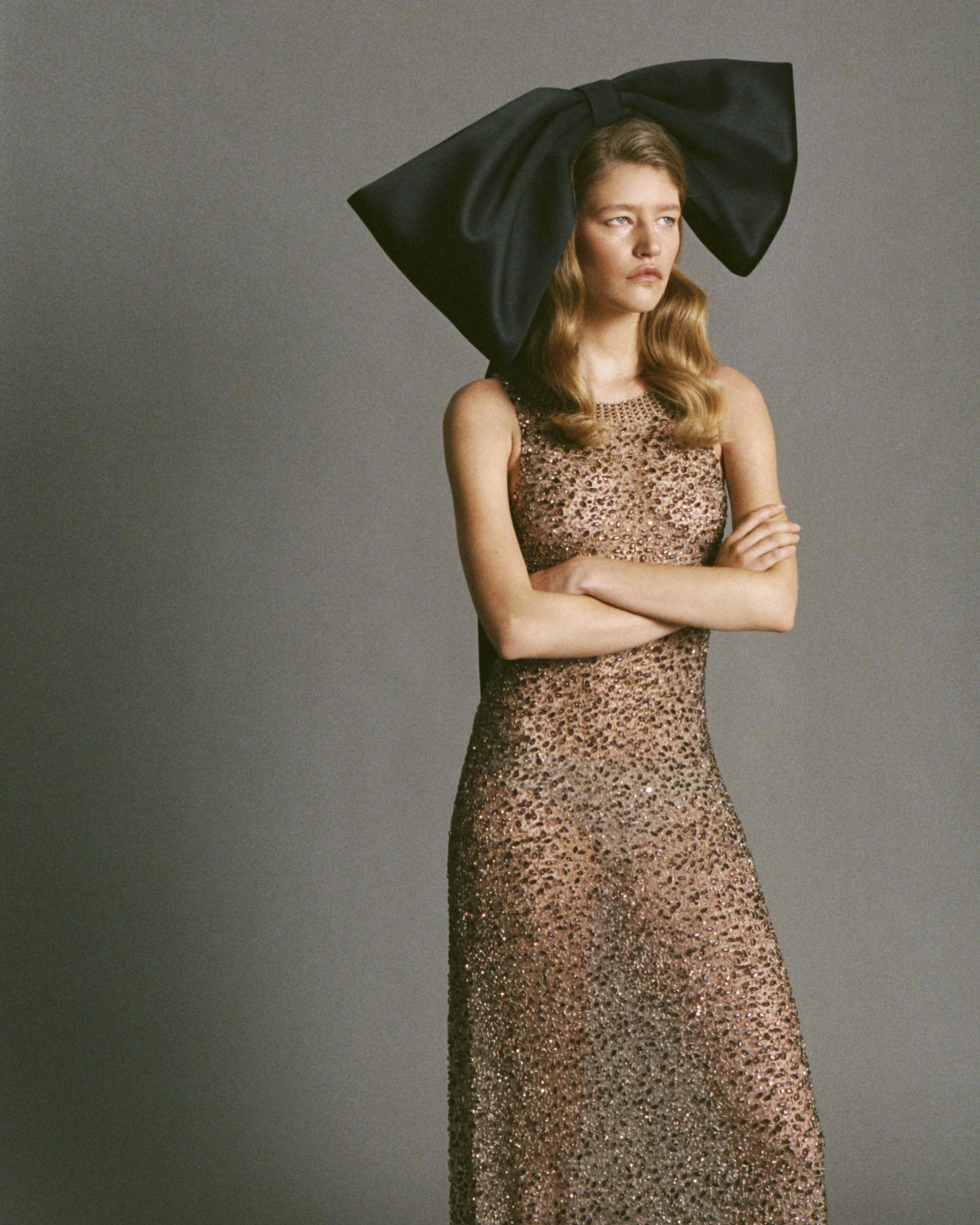  Photography © Karolina Pukowiec  Big bow : Pauline Furman  For Vogue Ukraine 