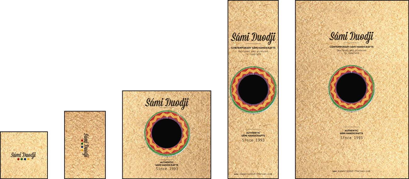 Packaging format. From the left: 1. Jewelry box, 2. Larger jewelry box, 3. Square box, 4. Knife box, 5. Rectangular box for knitted and soft handicrafts.