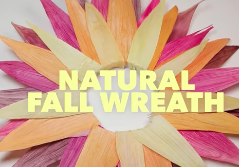 NATURAL FALL WREATH