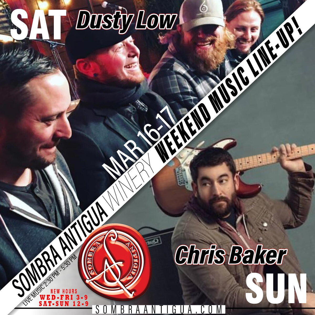 Are you ready for a fun-filled weekend? Our beloved Dusty Low gang is making a comeback this Saturday! And guess what? We also have a special performance by Chris Baker lined up for Sunday. Get ready for an unforgettable experience!
@dustylowmusic @c