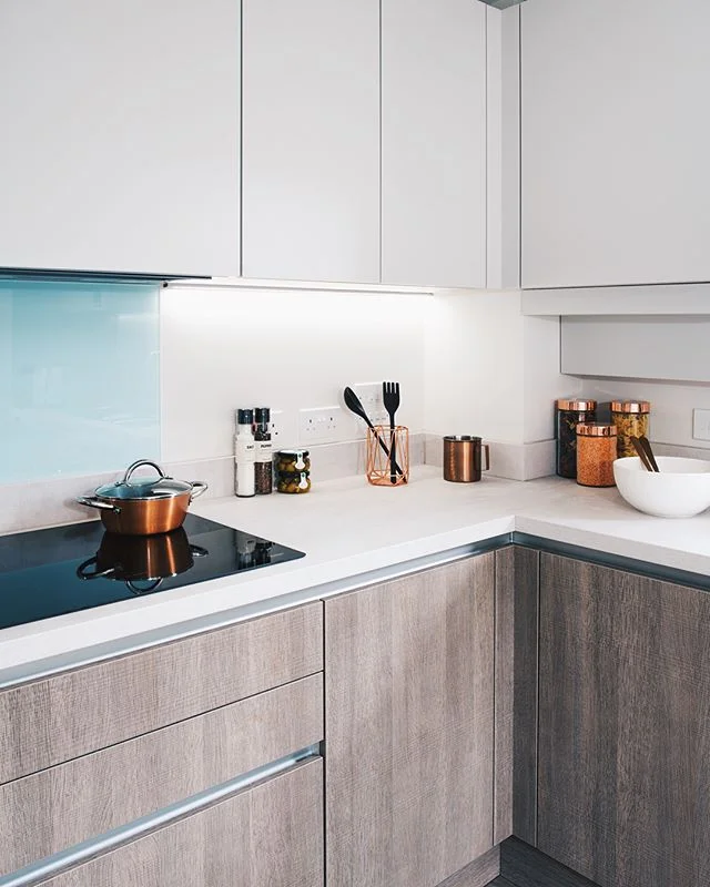 A few more photos from a local development, it was a lot of fun. #sony #a7rii #sigma #24mm #kitchen #tea #copper #interiors #vsco #vscocam