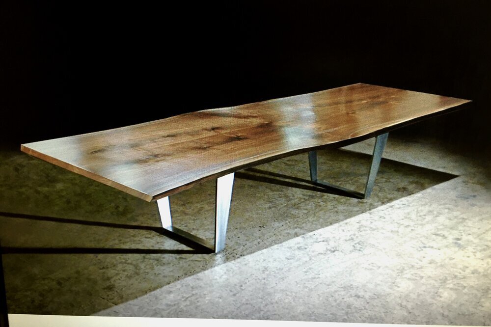 Custom Metal Table Bases Creative, Wooden Table Base Ideas