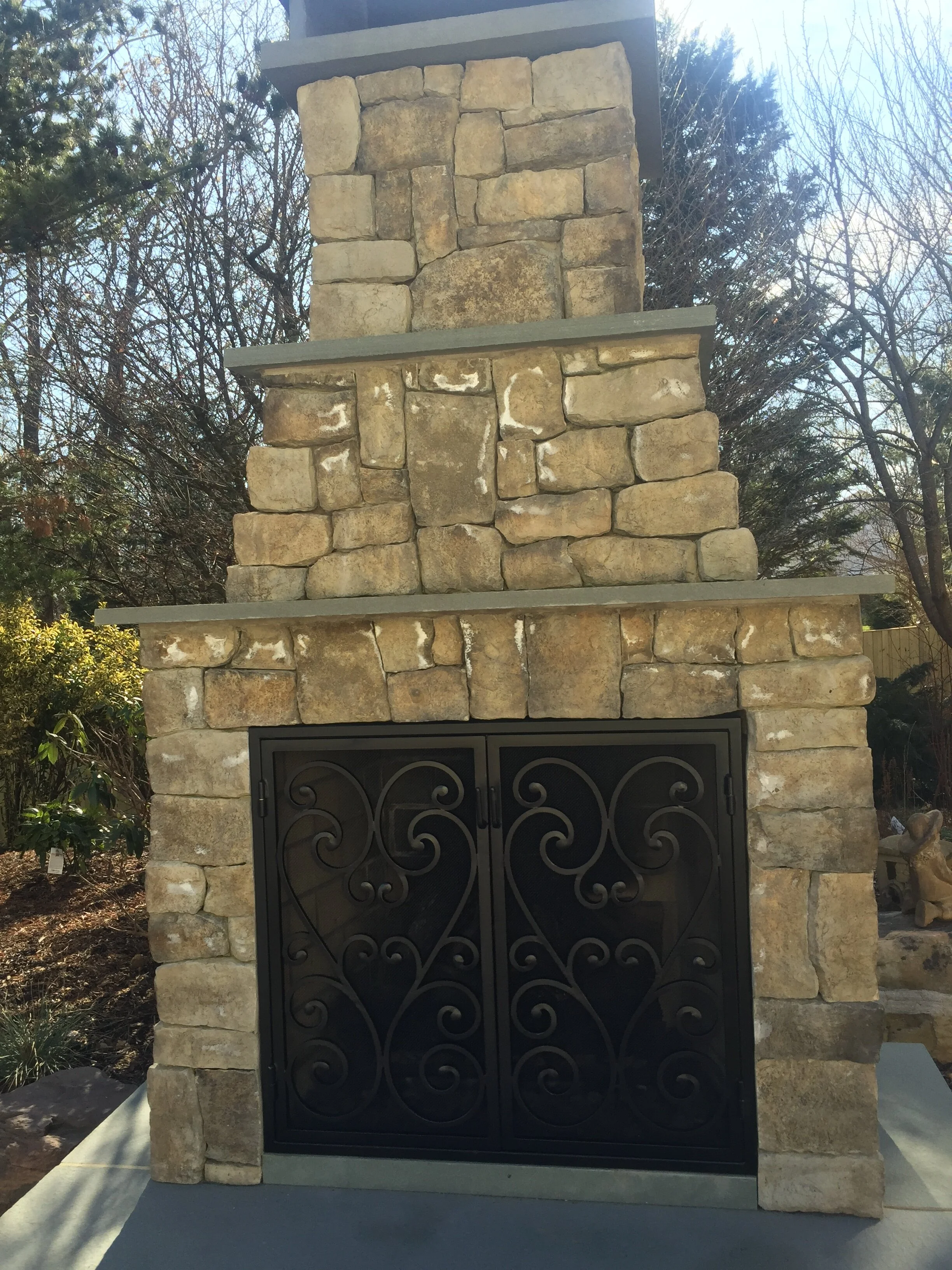 Fireplace Screen & Door — Creative Metal Design