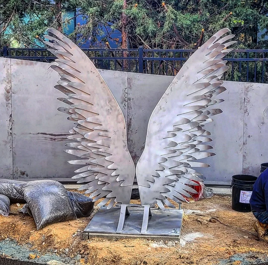 Large Scale Wings for Public Installation