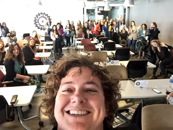  SoftMatch Community Leader Mellie Price mentoring community members 