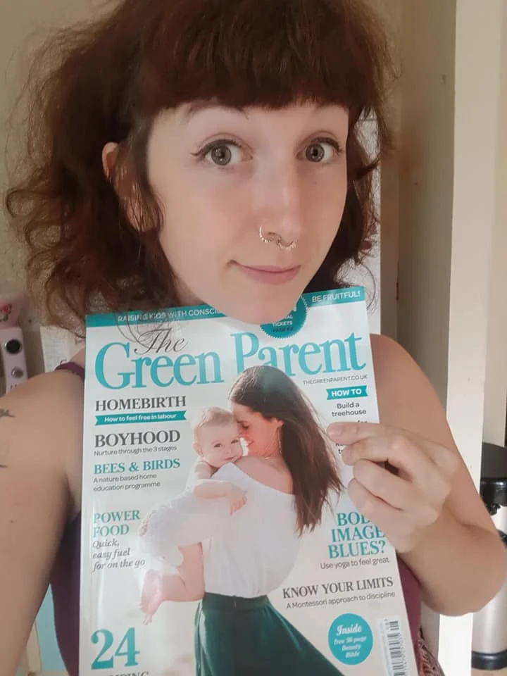 Green Parent feature on women who use babywearing to run their small business!
