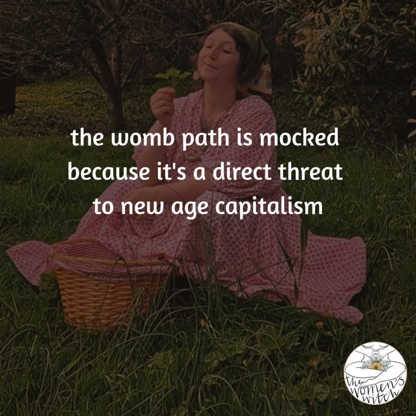 no hate to shiny things but it needed to be said... and YES - you can absolutely follow the womb path without a physical womb. what you often find is that those who are very much meant to be on the path are the same ones who have taken so much suffer